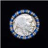Image 2 : Buffalo Nickel Shotgun Roll in Old Bank Style 'Los Angeles Trust And Savins Bank'  Wrapper 1917 & d 