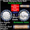 Image 1 : Buffalo Nickel Shotgun Roll in Old Bank Style 'Los Angeles Trust And Savins Bank'  Wrapper 1917 & s 