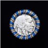 Image 2 : Buffalo Nickel Shotgun Roll in Old Bank Style 'Los Angeles Trust And Savins Bank'  Wrapper 1919 & s 