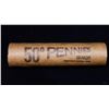 Image 4 : Uncirculated shotgun Lincoln 1c roll, 1973-d 50 pcs Brandt Wrapper