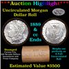 Image 1 : ***Auction Highlight*** 1889 & CC Uncirculated Morgan Dollar Shotgun Roll (fc)