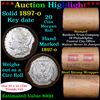 Image 1 : ***Auction Highlight*** Full solid Key date 1897-o Morgan silver dollar roll, 20 coin (fc)