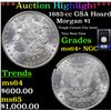 Image 1 : ***Auction Highlight*** NGC 1883-cc GSA Hoard Morgan Dollar $1 Graded ms64+ By NGC (fc)