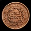 Image 3 : ***Auction Highlight*** 1851 Braided Hair Large Cent 1c Graded Choice Unc BN By USCG (fc)