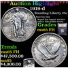 Image 1 : ***Auction Highlight*** 1919-d Standing Liberty Quarter 25c Graded GEM FH By USCG (fc)