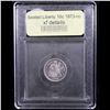 Image 4 : ***Auction Highlight*** 1873-cc Seated Liberty Dime 10c Graded xf details By USCG (fc)