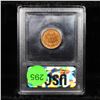 Image 5 : ***Auction Highlight*** 1887 Indian Cent 1c Graded Gem+ Unc RD By USCG (fc)