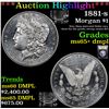 Image 1 : ***Auction Highlight*** 1881-s Morgan Dollar $1 Graded GEM+ DMPL By USCG (fc)