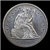 Image 2 : Proof *Highlight Of Entire Auction* 1846 Seated Liberty Dollar $1 Graded Select Proof BY USCG (fc)