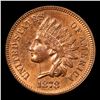 Image 2 : ***Auction Highlight*** 1878 Indian Cent 1c Graded Choice+ Unc RB By USCG (fc)