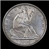 Image 2 : ***Auction Highlight*** 1849-p Seated Half Dollar 50c Graded Select Unc By USCG (fc)