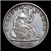 Image 2 : ***Auction Highlight*** 1849-o Seated Half Dollar 50c Graded Select Unc By USCG (fc)