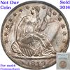 Image 8 : ***Auction Highlight*** 1849-o Seated Half Dollar 50c Graded Select Unc By USCG (fc)
