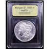 Image 4 : ***Auction Highlight*** 1891-o Morgan Dollar $1 Graded Select+ Unc By USCG (fc)