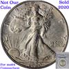 Image 6 : ***Auction Highlight*** 1920-d Walking Liberty Half Dollar 50c Graded Select+ Unc By USCG (fc)