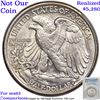 Image 9 : ***Auction Highlight*** 1920-d Walking Liberty Half Dollar 50c Graded Select+ Unc By USCG (fc)