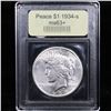 Image 4 : ***Auction Highlight*** 1934-s Peace Dollar $1 Graded Select+ Unc By USCG (fc)