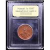 Image 4 : ***Auction Highlight*** 1847 Medcalf 2cc-2 Hawaii 1c Graded Select Unc RD By USCG (fc)