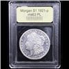 Image 4 : ***Auction Highlight*** 1921-p Morgan Dollar $1 Graded Select Unc PL By USCG (fc)