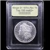 Image 4 : ***Auction Highlight*** 1879-s Rev '78 Top 100 Morgan Dollar $1 Graded Select Unc By USCG (fc)