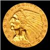 Image 2 : ***Auction Highlight*** 1928-p Gold Indian Quarter Eagle $2 1/2 Graded Select Unc By USCG (fc)