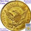 Image 9 : ***Auction Highlight*** 1807 Bust Left Capped Bust $5 Gold Graded Select Unc BY USCG (fc)
