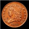 Image 2 : ***Auction Highlight*** 1828 13 Stars C-1 R-3 Classic Head half cent 1/2c Graded Choice Unc BN By US