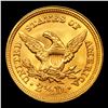 Image 3 : ***Auction Highlight*** 1853-p Gold Liberty Quarter Eagle $2 1/2 Graded GEM+ Unc By USCG (fc)