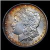 Image 2 : ***Auction Highlight*** 1902-p Rainbow Toned Morgan Dollar $1 Grades Choice+ Unc (fc)
