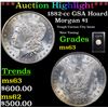 Image 1 : ***Auction Highlight*** 1882-cc GSA Hoard Morgan Dollar $1 Grades Select Unc (fc)