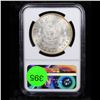 Image 3 : NGC 1887-p Morgan Dollar $1 Graded ms63 By NGC