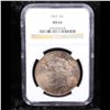 Image 2 : NGC 1923-p Peace Dollar $1 Graded ms64 By NGC