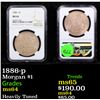 Image 1 : 1886-p Morgan Dollar $1 Graded ms64 By NGC