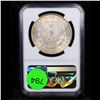 Image 3 : NGC 1885-p Morgan Dollar $1 Graded ms63 By NGC