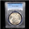 Image 2 : PCGS 1882-s Morgan Dollar $1 Graded ms65 By PCGS