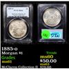 Image 1 : PCGS 1885-o Morgan Dollar $1 Graded ms61 By PCGS