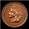 Image 2 : 1909 Indian Cent 1c Grades xf