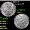 Image 1 : 1921-s Morgan Dollar $1 Grades Select Unc