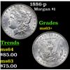 Image 1 : 1886-p Morgan Dollar $1 Grades Select+ Unc
