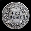 Image 3 : 1912-d Barber Dime 10c Grades Select AU