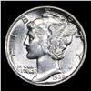 Image 2 : 1935-p Mercury Dime 10c Grades Select Unc