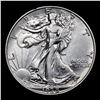Image 2 : 1938-p Walking Liberty Half Dollar 50c Grades Select AU
