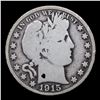 Image 2 : 1915-p Barber Half Dollars 50c Grades vg+