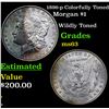Image 1 : 1896-p Colorfully Toned Morgan Dollar $1 Grades Select Unc