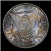 Image 3 : 1880-s Rainbow Toned Morgan Dollar $1 Grades GEM+ Unc