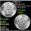Image 1 : 1883-o Morgan Dollar $1 Grades GEM+ Unc