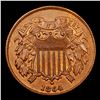 Image 2 : 1864 Two Cent Piece 2c Grades Choice Unc BN