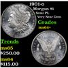 Image 1 : 1901-o Morgan Dollar $1 Grades Choice+ Unc