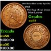 Image 1 : 1863 Shoot Him on the Spot Dix Civil War Token 1c Grades Choice AU