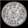 Image 3 : 1867 No Rays Shield Nickel 5c Grades vf++